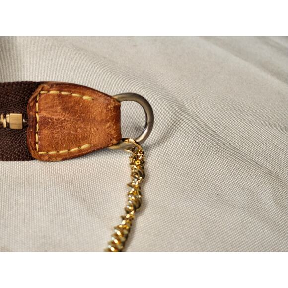 Louis Vuitton Pochette Accessoires Monogram Canvas Shoulder Bag with LV Chain - Picture 8 of 15